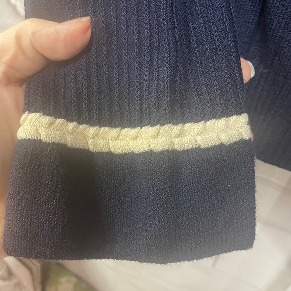 St. John Collection embroidered wool rayon sweater zip cardigan medium jacket - Picture 6 of 12